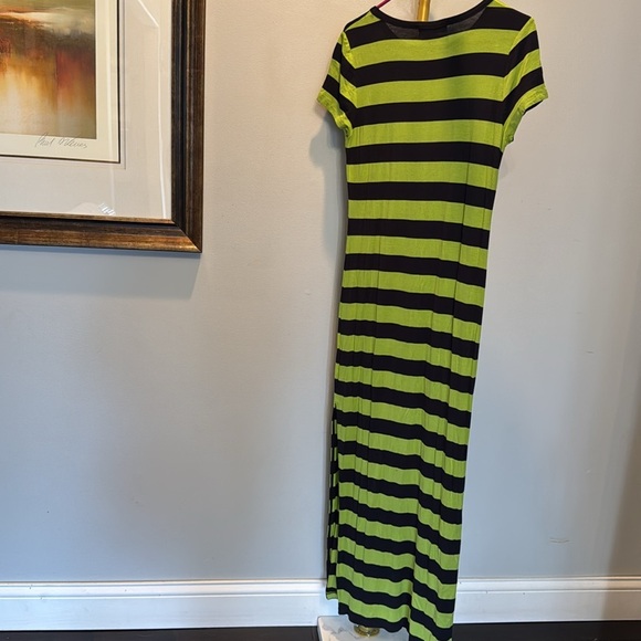 Michael Kors Green and blue Maxi Dress EUC S - Picture 8 of 13